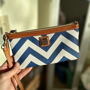 Dooney and Bourke Chevron Wristlet